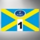 Kit fasce identificative X ciano giallo