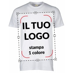 T-SHIRT ECO - STAMPA 1 COLORE
