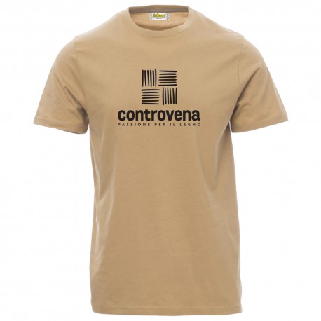 T-SHIRT SABBIA CONTROVENA