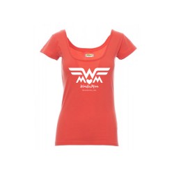 MA3746 - T-shirt Scollata WonderMom