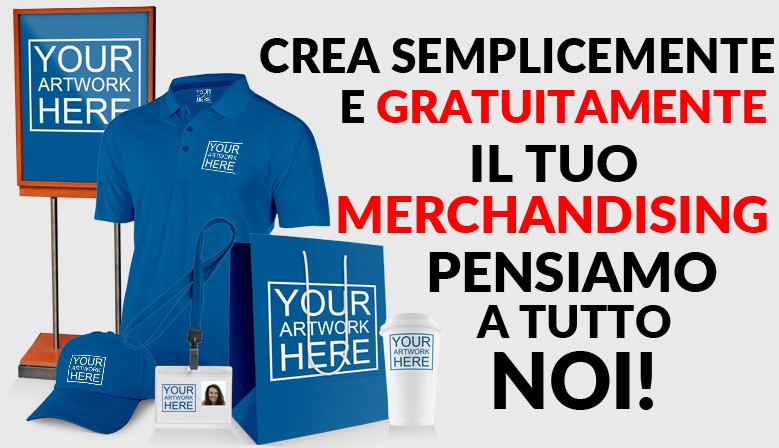 Crea il tuo Merchandising