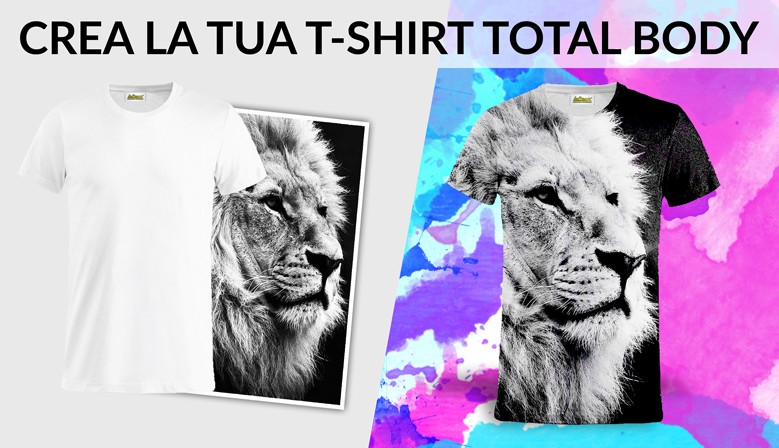 Crea la tua T-shirt TOTAL BODY